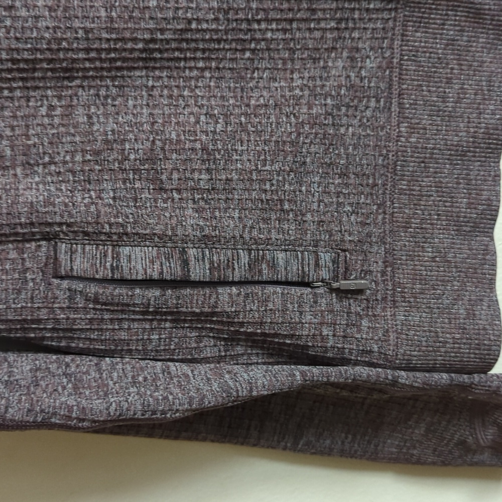 Lululemon Engineered Warmth Half-Zip Chrome / Lunar Rock / Black - Picture 8 of 15